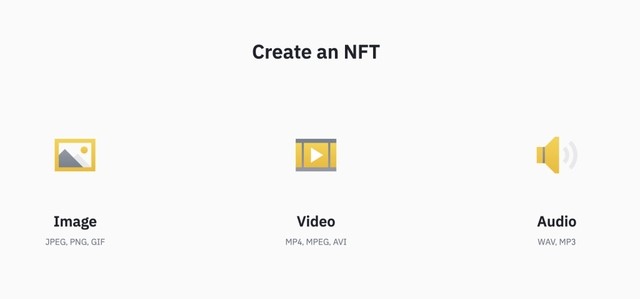 اپلود فایل برای ساخت NFT