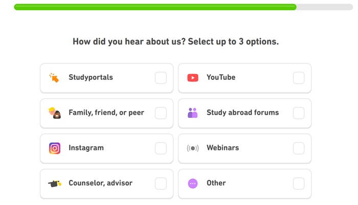 روند آشنایی با دولینگو
