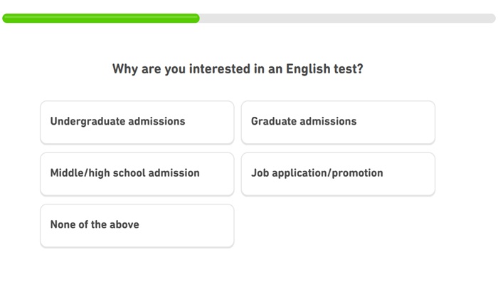 مراحل ثبت نام در آزمون دولینگو